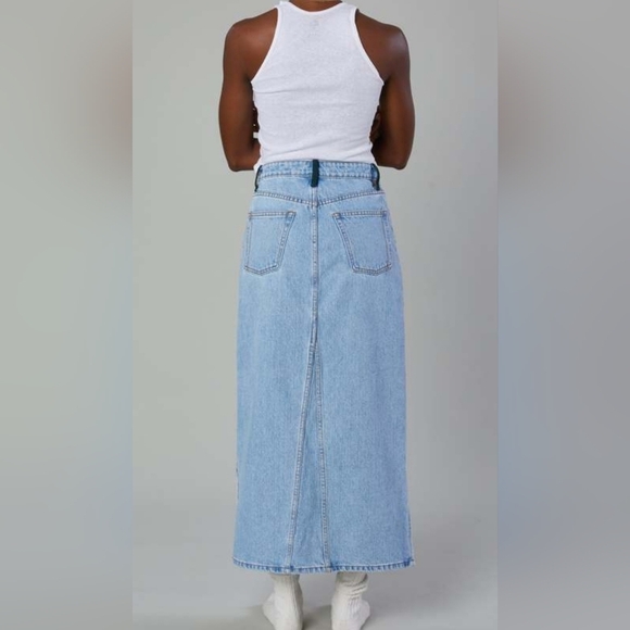 Still Here New York Pine Panama Skirt SZ 27 - Picture 2 of 8